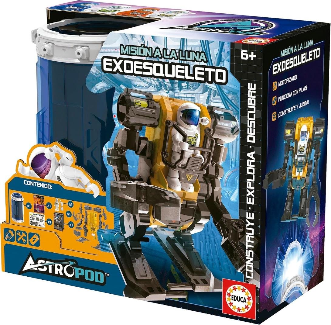 Exoesqueleto hace que los niños construyan, aprendan y jueguen